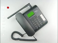 Teléfono inalámbrico fijo de la radio de SIM Hotel Landline Phones MP3 FM