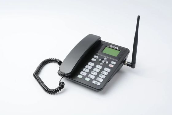 comprar Teléfono inalámbrico fijo dual del escritorio del G/M, teléfono de escritorio del G/M de la antena de TNC online manufacture