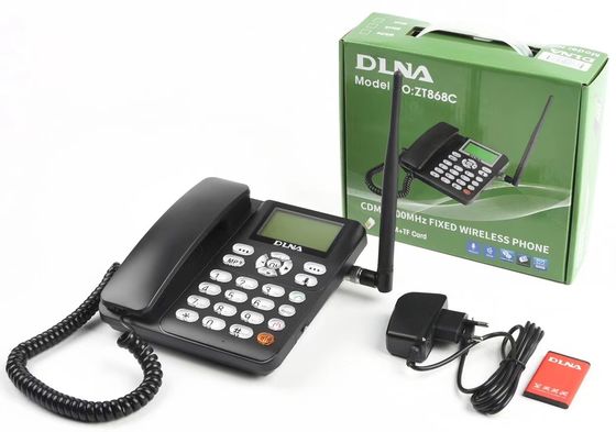 comprar Teléfono residencial de la línea horizonte del negocio del uso del teléfono de la línea horizonte de DLNA ZT868C 800MHz CDMA online manufacture