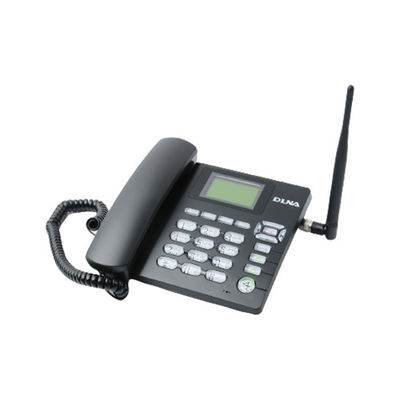Teléfono inalámbrico de SIMs del teléfono 2 del identificador de llamadas de la capacidad grande TNC con Sim Good Signal